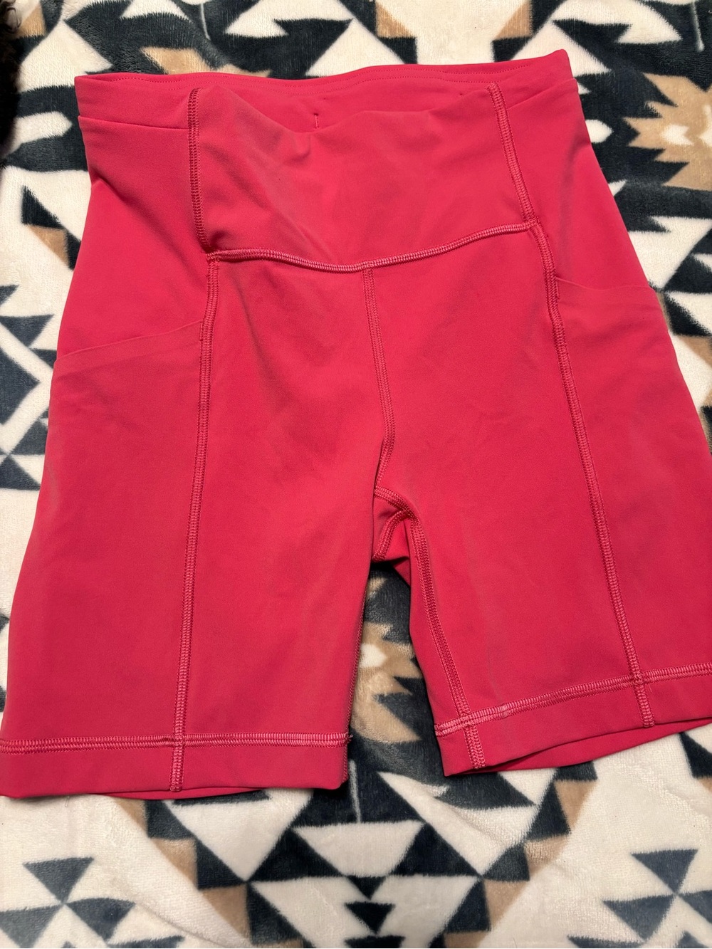 Pink lululemon high-Waist Women's Bike Shorts
